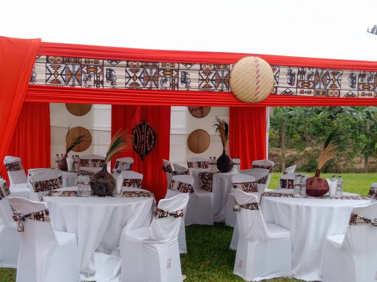 African theme event decor and concept
